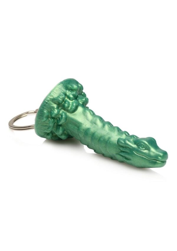 Creature Cocks Cockness Monster Keychain - Green - Image 2