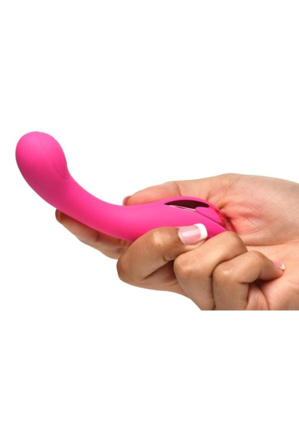 Bang! G-Spot Rechargeable Silicone Vibrator - Pink - Image 4