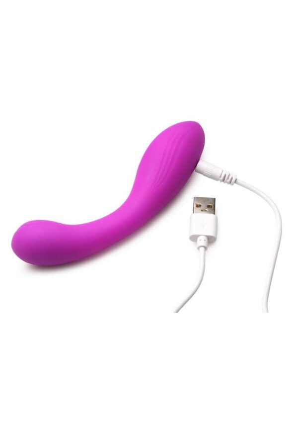 Bang! G-Spot Rechargeable Silicone Vibrator - Purple - Image 3
