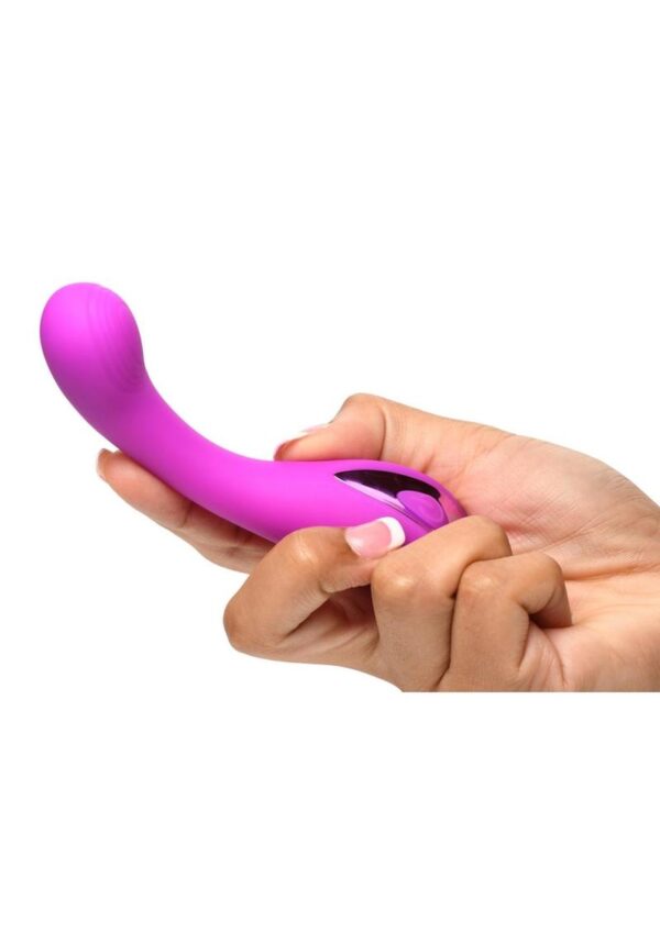 Bang! G-Spot Rechargeable Silicone Vibrator - Purple - Image 4