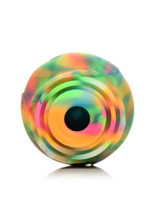 Bloomgasm Glow Rose Rechargeable Silicone Glow-in-the-Dark Rose Clit Stimulator - Multicolor - Image 3