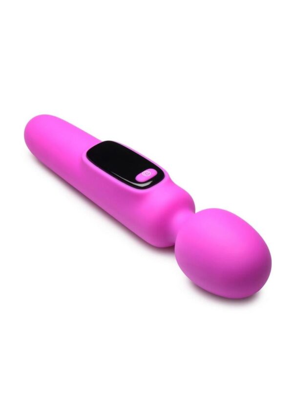 Bang! Digital Rechargeable Silicone Wand - Purple - Image 2