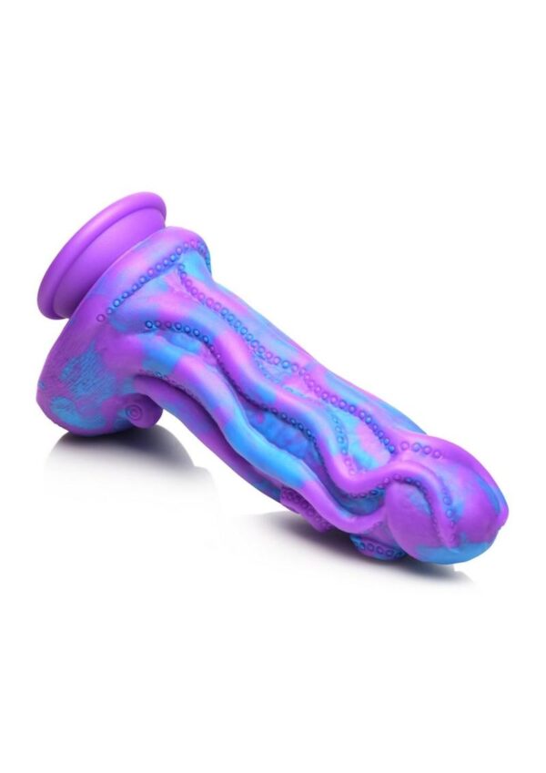 Creature Cocks Octophallus Silicone Dildo - Blue/Purple - Image 2
