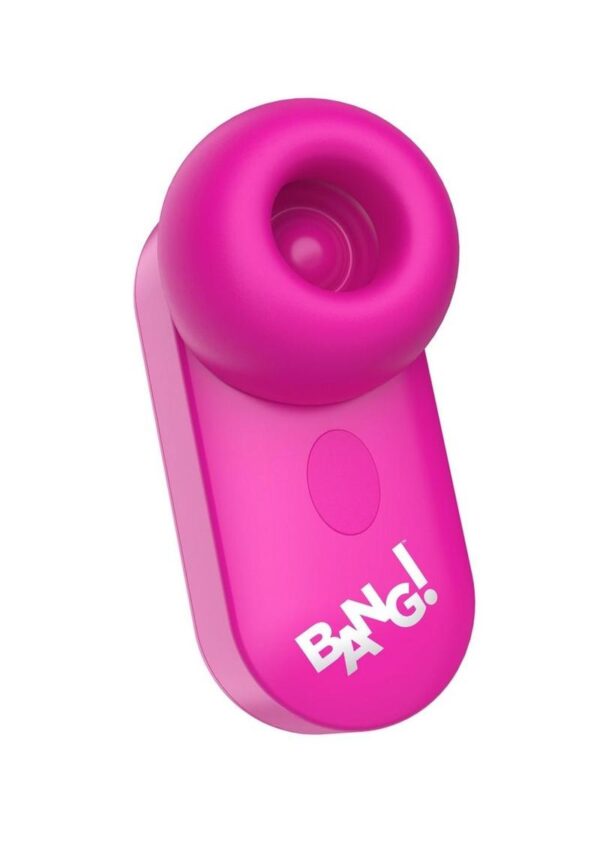 Bang! Mini Clitoral Silicone Rechargeable Stimulator - Pink - Image 3