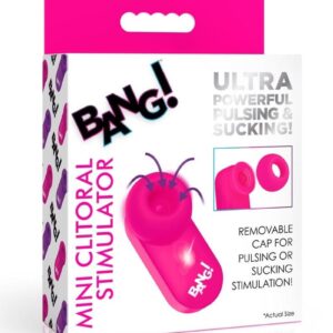 Bang! Mini Clitoral Silicone Rechargeable Stimulator - Pink