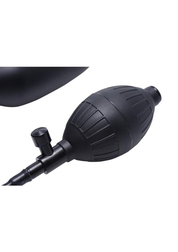 Trinity Men Inflatable Butt Plug - Black - Image 3