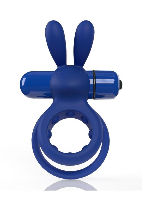 Screaming O 4B Ohare Vibrating Cock Ring - Blueberry - Image 2