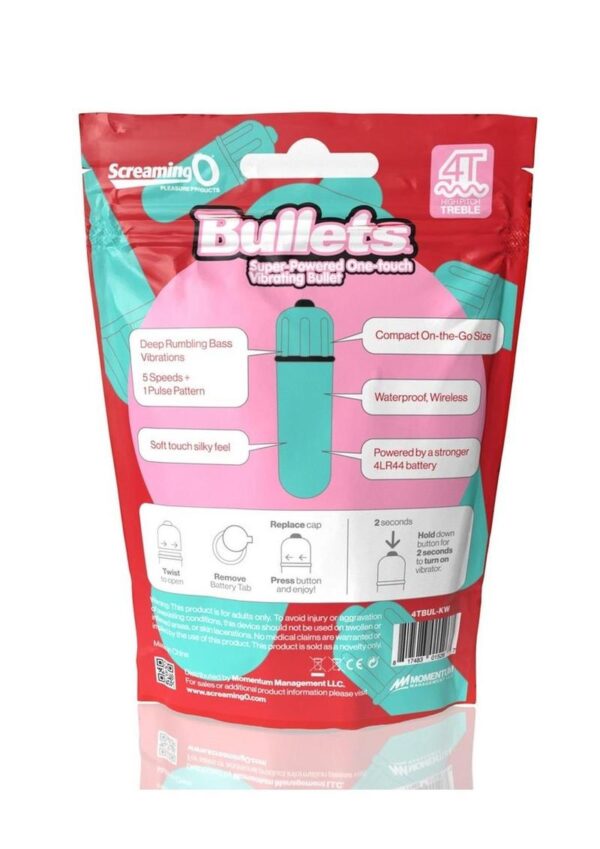 Screaming O 4T Bullet Vibrator - Kiwi - Image 4
