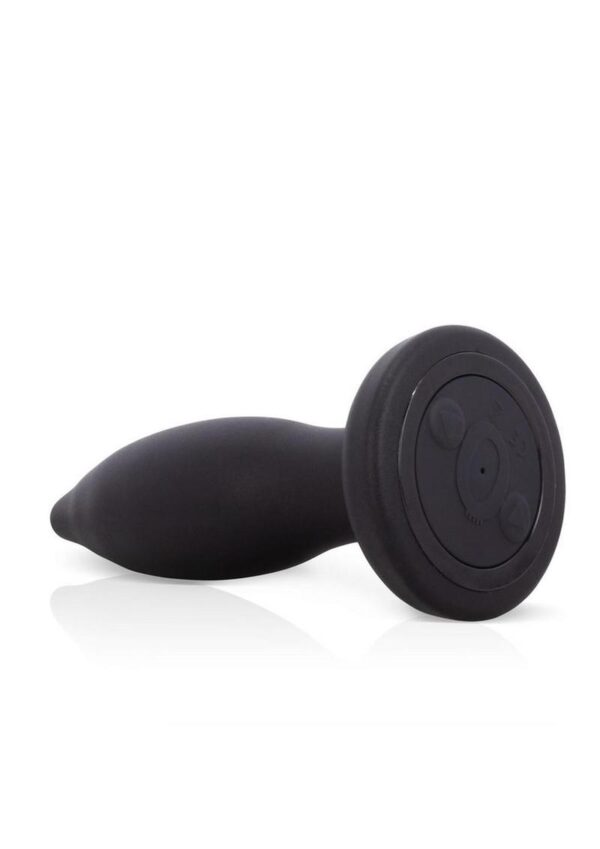 My Secret Rechargeable Vibrating Plug with Remote Control - Black - Image 4