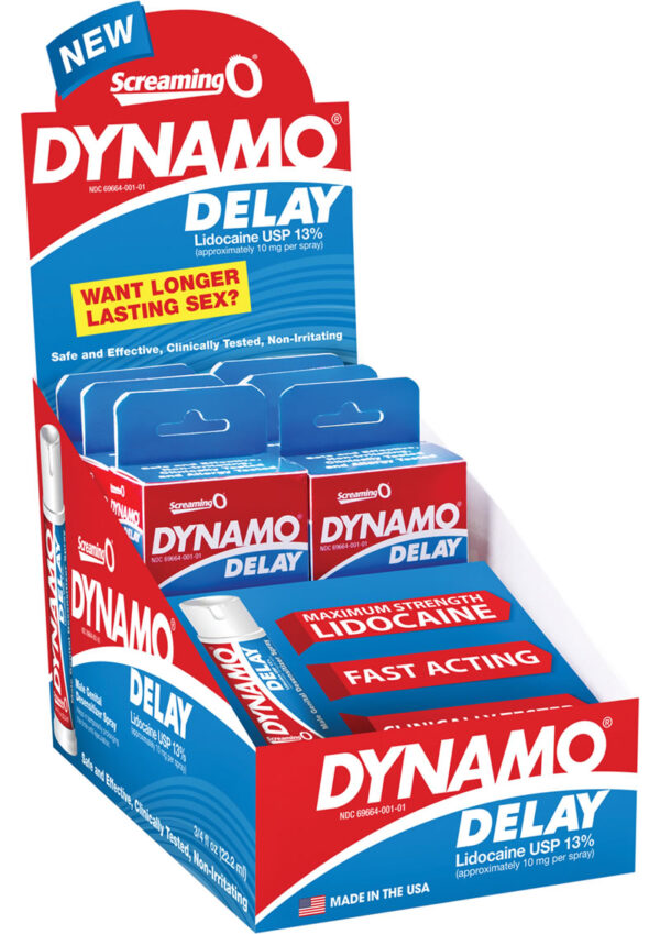 Dynamo Delay Spray 6 Packs Per POP Display - Image 2
