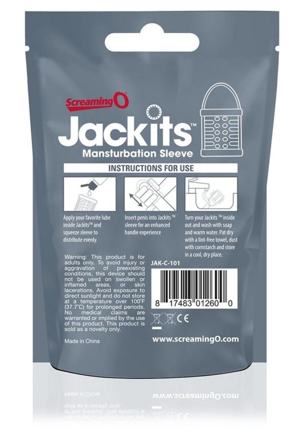Jackits Mansturbation Sleeve Clear - Image 4