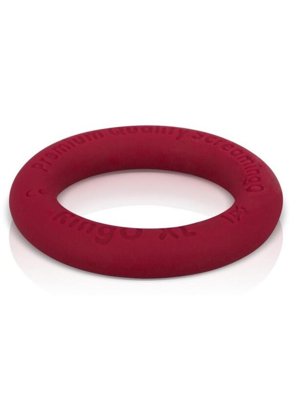 RingO Ritz XL Individual Ring Silicone - Red - Image 3