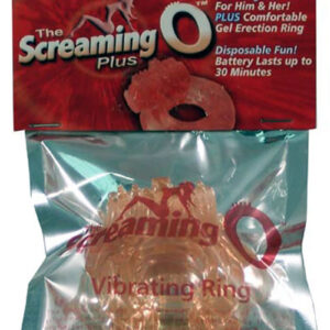 Screaming O Plus Silicone Cock Ring - Vanilla