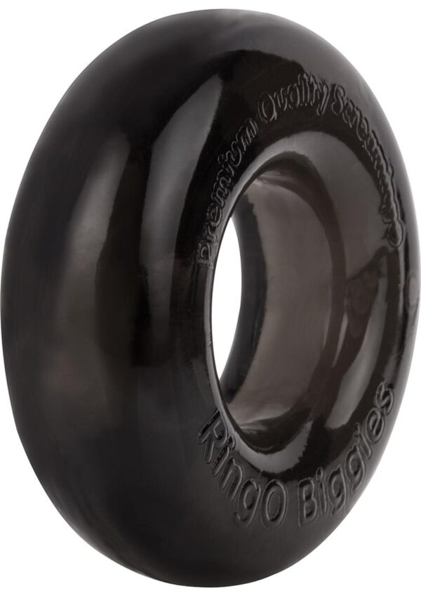 RingO Biggies Cock Ring Waterproof - Black - Image 2