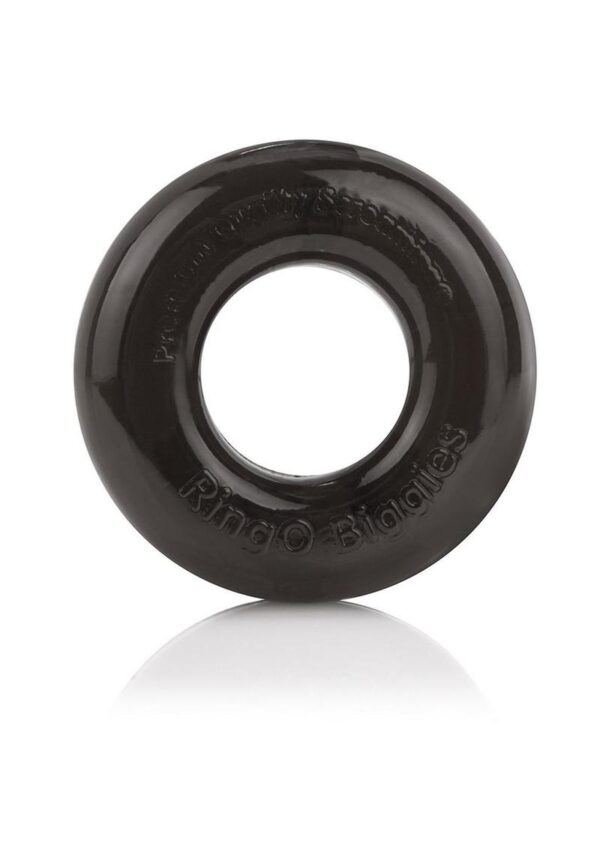 RingO Biggies Cock Ring Waterproof - Black - Image 4