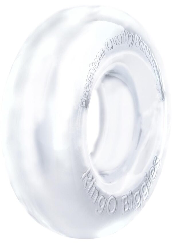 RingO Biggies Cock Ring Waterproof - Clear - Image 2