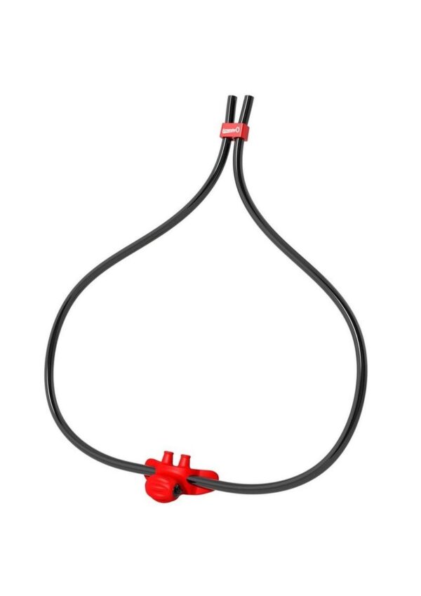 SnorkelO Silicone Oral Vibrator - Black/Red - Image 2