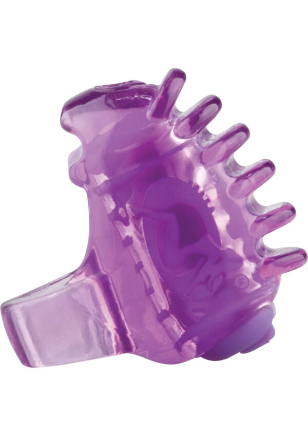 Fing O Tips Silicone Finger Massagers - Purple - Image 2