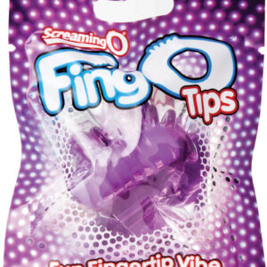 Fing O Tips Silicone Finger Massagers - Purple