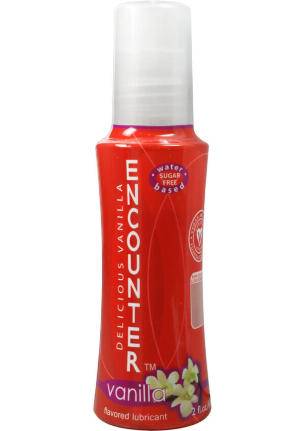 Elbow Grease Delicious Encounter Flavored Water Based Lubricant Vanilla 2oz