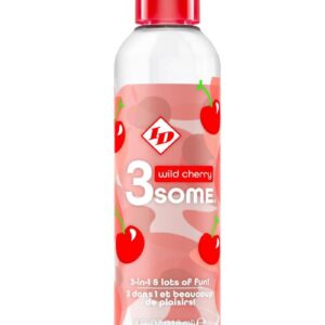 ID 3 Some 3-in-1 Multi Use Flavored Lubricant Wild Cherry 4oz