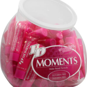 ID Moments Water Based Lubricant .42 Ounce 72 Pieces Per Bowl
