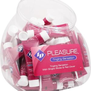 ID Pleasure Sensual Water Based Lubricant 72 Per Bowl