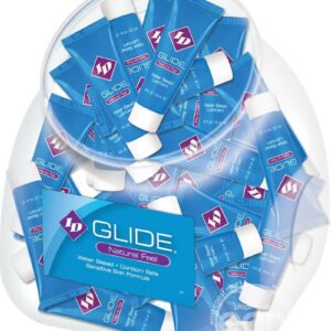 ID Glide Sensual Water Based Lubricant 72 Per Bowl