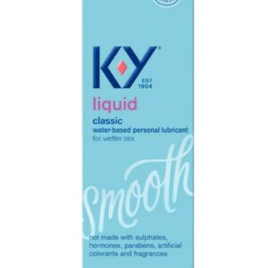 KY Natural Feeling Liquid Personal Water Based Lubricant 4.5oz