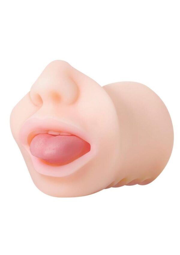 Zero Tolerance Real Mouth Stroker Masturbator with DVD - Vanilla - Image 3