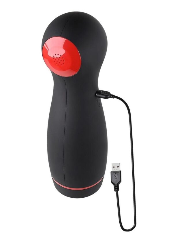 Zero Tolerance Tight Squeeze Rechargeable Masturbator - Black - Image 4