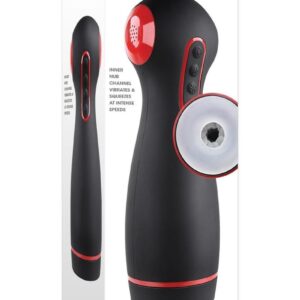 Zero Tolerance Tight Squeeze Rechargeable Masturbator - Black