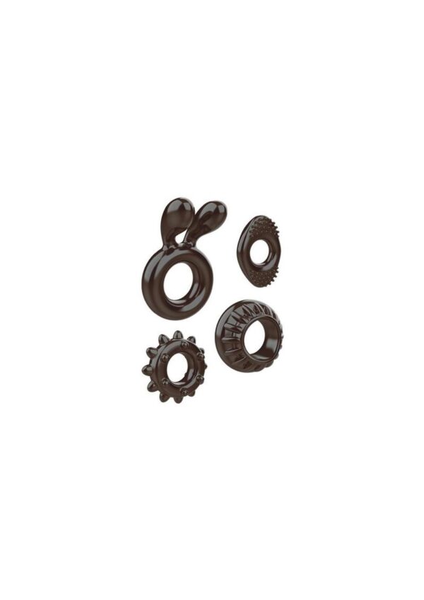 Zero Tolerance Ring My Bell Cock Ring Kit (4 piece kit) - Smoke - Image 4