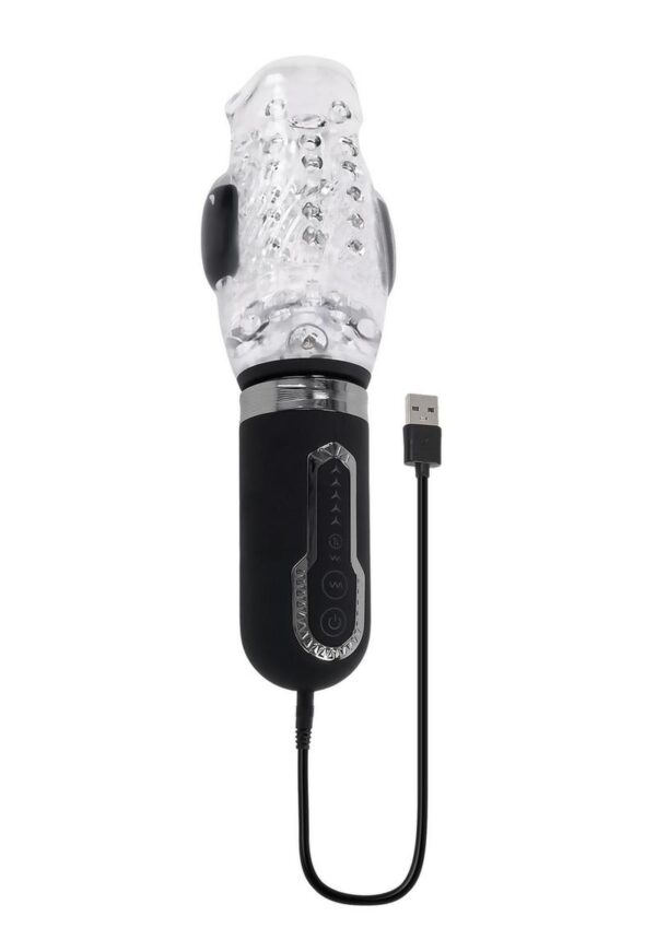 Zero Tolerance Thrill Ride Rechargeable Masturbator - Black - Image 4