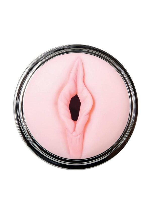 Zero Tolerance The Thrusting Stroker Rechargeable Vibrating Pussy Masturbator - Vanilla/White - Image 4