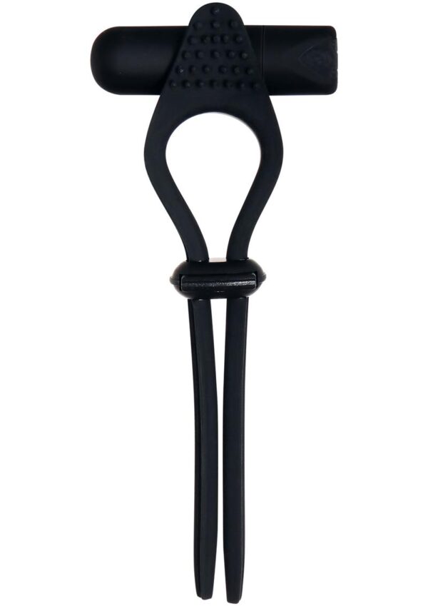 Zero Tolerance Black Tie Affair Vibrating Cock Tie - Black - Image 2
