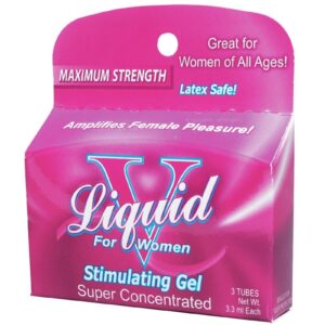 Liquid V Famle Stimulating Gel (3 Pack)